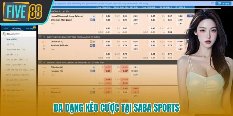SABA sports FIVE88 - Sảnh Cược Thể Thao Hấp Dẫn Hàng Đầu 2026 - betmaven88