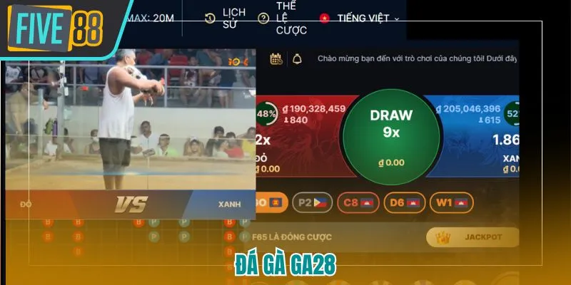 Đá Gà GA28 Five88 - Sân Chơi Giải Trí Trực Tuyến Hấp Dẫn Hàng Đầu 2026 - betmaven88
