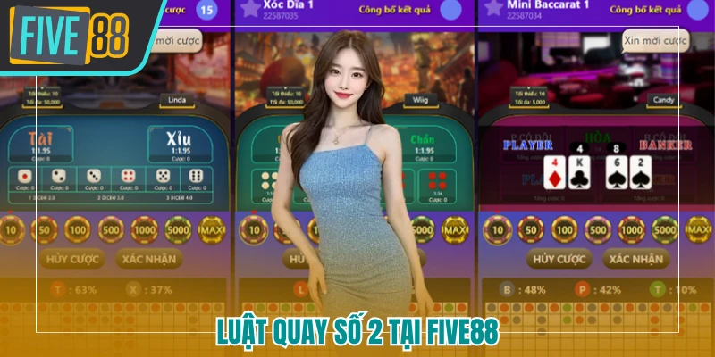 Quay số 2 FIVE88 - Top Các Trò Chơi Dễ, Săn Thưởng Lớn - betmaven88