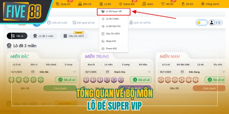 Lô Đề Super Vip Five88 - Sân Chơi Số Học Đẳng Cấp - betmaven88