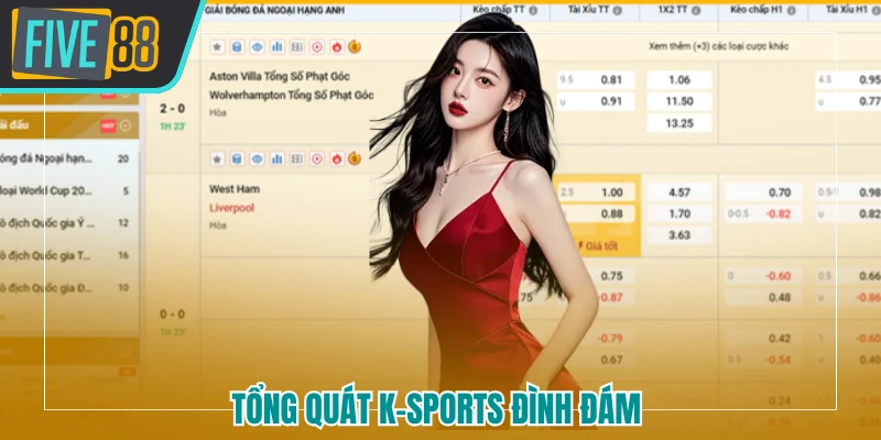K sports Tại Five88 - Sảnh Thể Thao Chất Lượng, Kèo Cược Hot - betmaven88